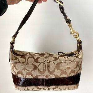 Authentic Signature Coach Mini Handbag
